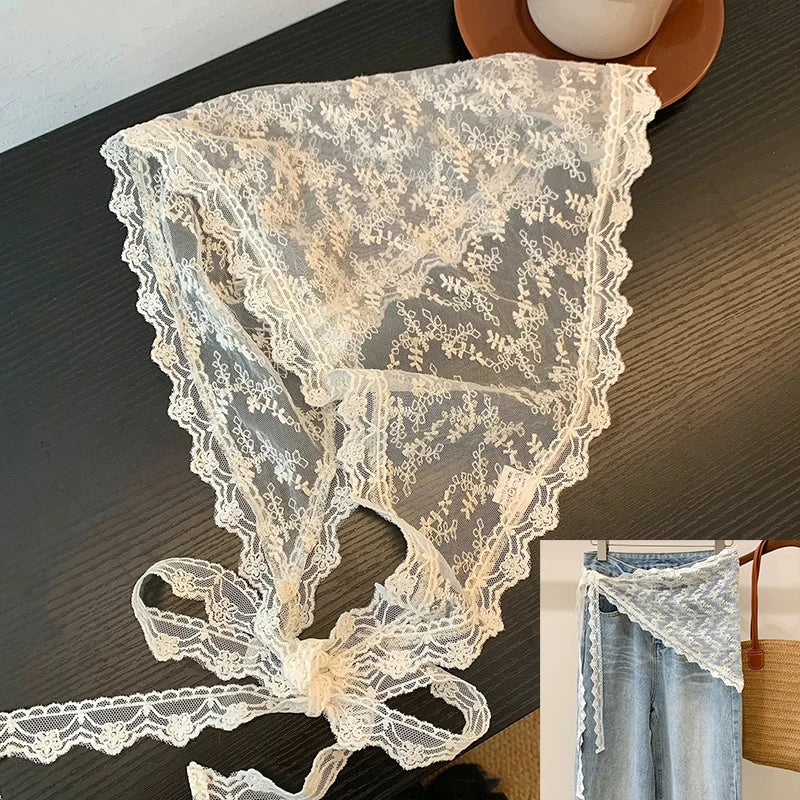 Lace Tulle Skirt